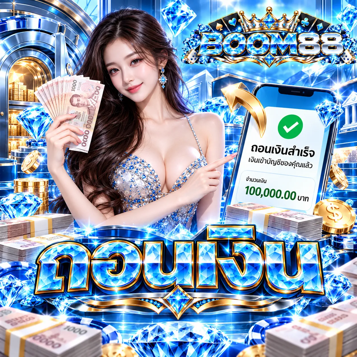 ฝาก ถอน อัตโนมัติ 24 ชั่วโมง 2 วินาทีก็เล่นได้ ไม่ต้องแจ้ง